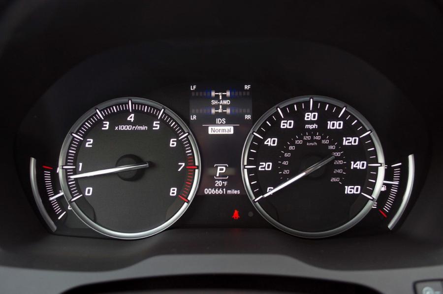 Панель приборов Acura MDX SH-AWD (YD3) 2014 года  (фото 26 из 36)